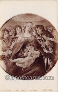 Firenze Gall Uffizi Madonna Unused 
