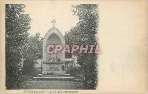 Postcard Old Virgin Chatelaillon Chatelaillon (map 1900)