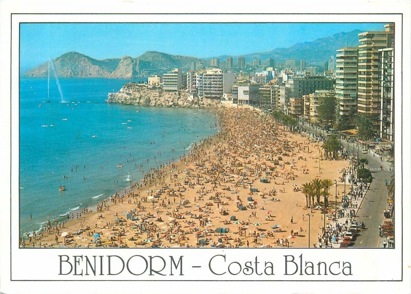 Postcard Spain Benidorm Costa Blanca