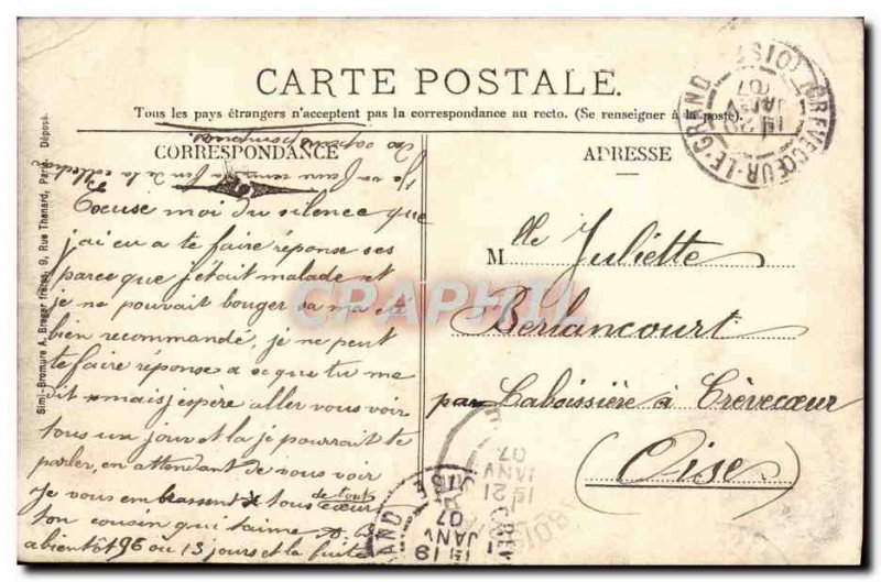 Old Postcard Military Hospital St Martin Pavilion feverish Army
