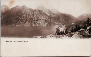 Lake Chelan WA Washington Landscape Unused Inland Ptg Postcard F80