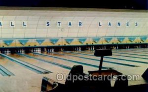 The Lynnway, Lynn, Mass USA All Star Lanes, Bowling Lynn, Mass USA Unused 