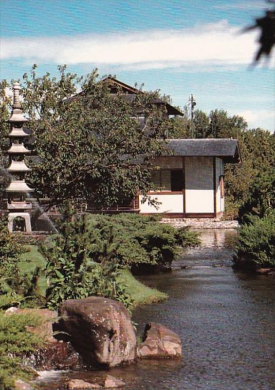 Canada Alberta Lethbridge Japanese Gardens