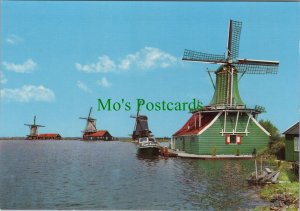 Netherlands Postcard - Holland - Molenland, Land of Windmills RR15890