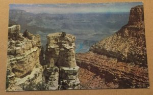 VINTAGE POSTCARD UNUSED GRAND CANYON FR MORAN PT. GRAND CANYON NATL PARK, AZ.