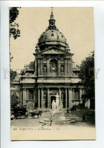 3150890 FRANCE PARIS La Sorbonne Carriage Vintage postcard