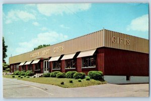 1960 Lancaster Pennsylvania Postcard Garden Spot Gifts Lincoln Highway East