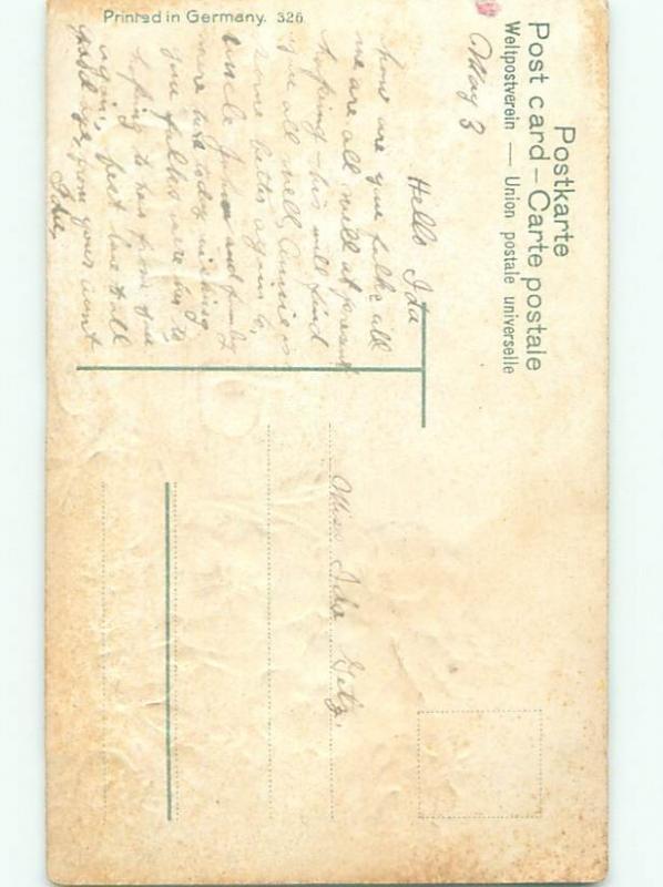 Divided-Back BIRDS SCENE Pretty Postcard AA8848