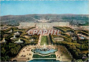 Old Postcard Versailles S and O General view of the Park and Palace