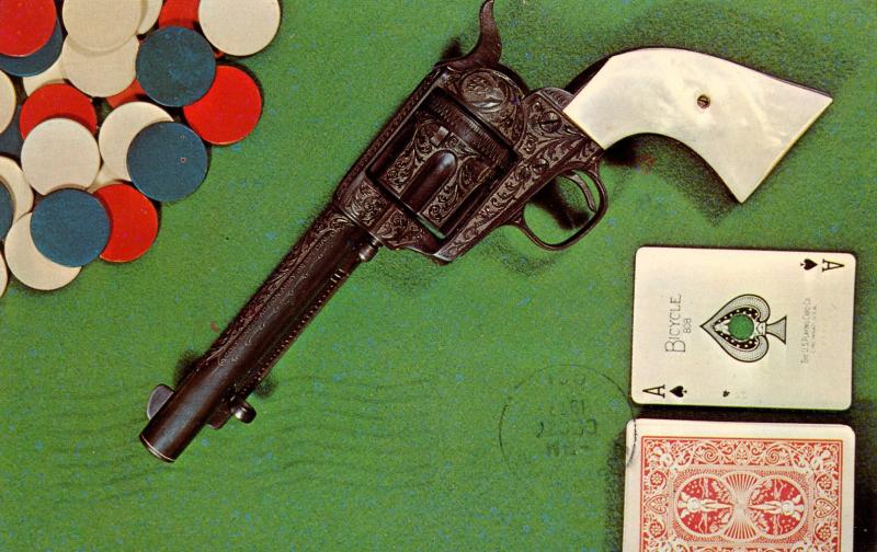 Gambling - Better not cheat  Gun
