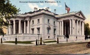 Washington D C Memorial Continental Hall