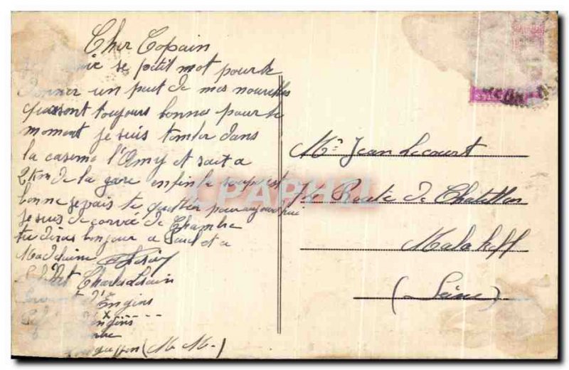 Old Postcard Longuyon General view