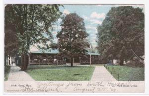 North Shore Pavilion South Haven Michigan 1908 postcard