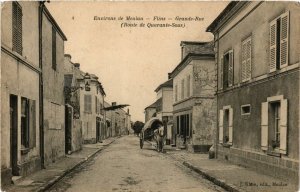 CPA Env. de MEULAN - FLINS - Grande-Rue (Route de Quarante-Sous) (246551)