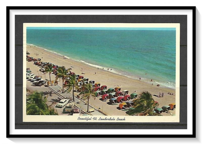 Florida, Fort Lauderdale - Colorful Cabanas On Beach - [FL-047]