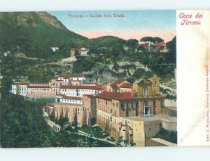 Pre-1907 AERIAL VIEW Cava De Tirreni - Campania Italy hJ6580