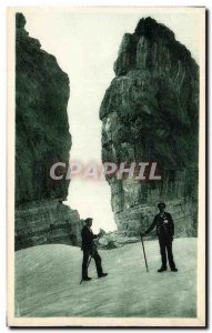 Old Postcard The Beautiful Landscapes of France's Pyrenees Gavarnie La Breche...