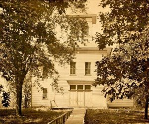 RPPC Public School Building Altona Illinois IL AZO 1904-18 Postcard UNP Unused