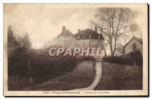 Postcard Old Neuvy Grandchamp Chateau de Beauchamp