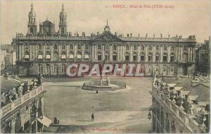 Nancy Postcard Old City Hall (eighteenth century)