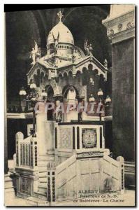 Postcard Old Basilica of Albert N D Brebieres The Chair