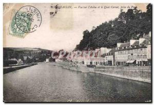 Chateaulin - View the Alder and the Carnot Quay - Old Postcard