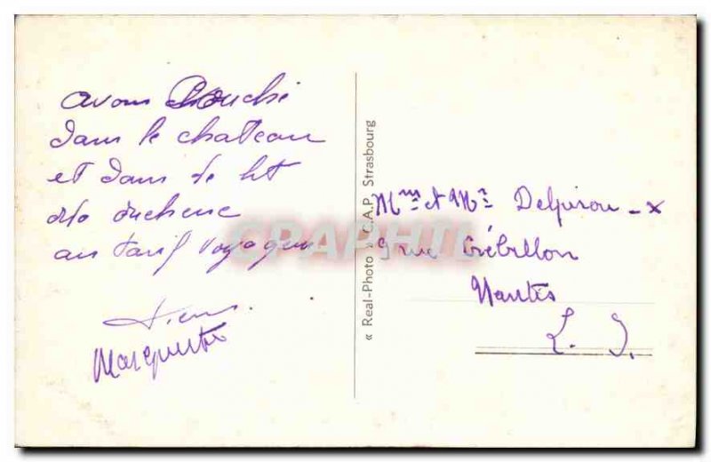 Old Postcard Approx Rochefoucauld Angouleme Le Chateau