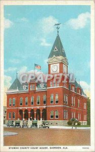Postcard Old Etowah County Court House Gadsden ALA
