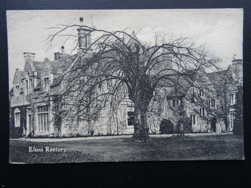 Cambridgeshire ELTON RECTORY c1906 Postcard by Markham's Oundle Series