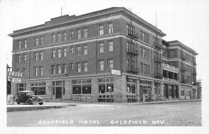 Goldfield Nevada NV~Goldfield Hotel-Grill-Northern Casino-Beer~RPPC Postcard
