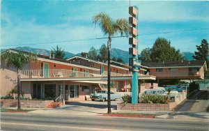 Automobiles Motel Town House Postcard Santa Barbara California Dexter 20-12165