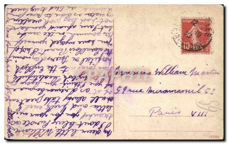 Old Post Card Landscape