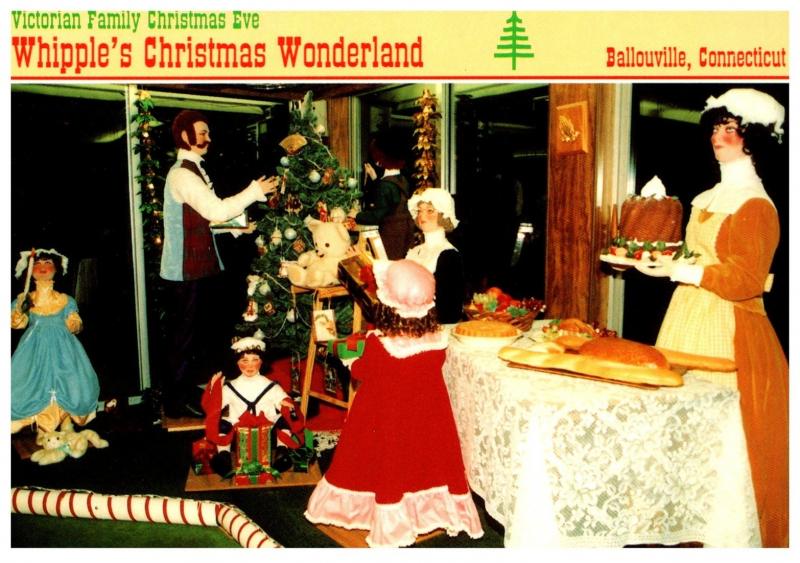 Connecticut , Dayville , Whipple's Christmas Wonderland ,    Victorian F...