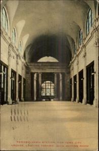 New York City Pennsylvania Station Arcade c1910 Postcard