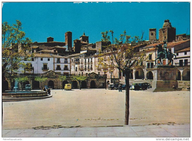 Trujillo , Spain , 50-70s ; Plaza Mayor
