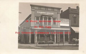 MN, Plainview, Minnesota, RPPC, Plainview Drug Company Store, Photo