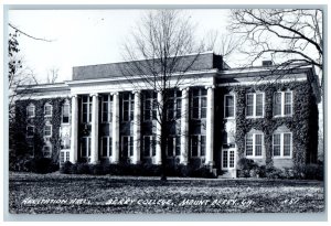 Mt. Berry Georgia GA RPPC Photo Postcard Berry College c1950's Unposted