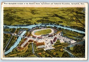 1921 Springfield Massachusetts Postcard Grounds Eastern States Agricultural Expo