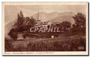 Evian les Bains - The Abbey Maraiche - Old Postcard