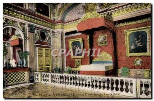 Versailles Old Postcard The castle The Louis XIV room