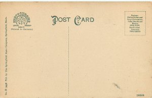 c1910 Postcard; Town Hall & Old School House, Petersham MA Worcester County