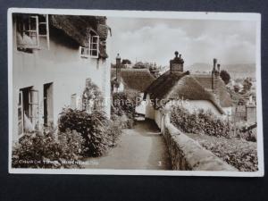 Somerset MINEHEAD Church Town - Old RP Postcard by Excel