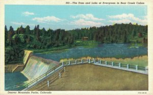 USA The Dam and Lake at Evergreen Bear Creek Canyon Denver Mountain Parks 07.37