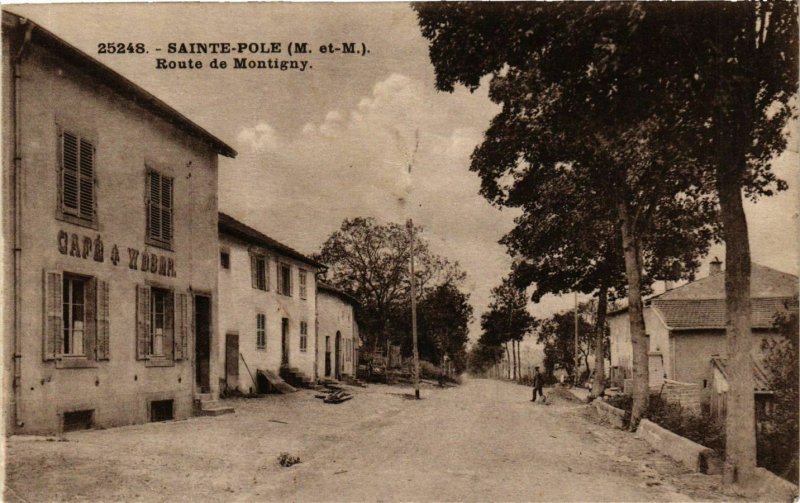 CPA SAINTE-POLE Route de Montigny (864800)