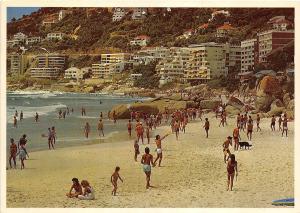 B91359 sunbathers paradises clifton beach cape town south africa