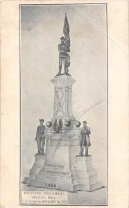 26177 MA, Attleboro, 1908, Soldier's Monument