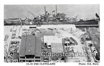 CL55 USS Cleveland Unused 