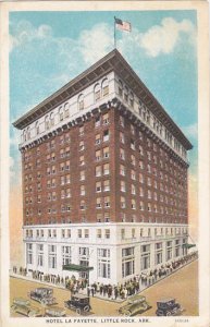 Arkansas Little Rock Hotel La Fayette 1927 Curteich