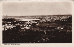 PC NEW ZEALAND, WANCUI FROM ARAMOHO, Vintage REAL PHOTO Postcard (B41654)