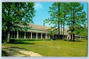 1958 Camp Lejeune North Carolina NC Postcard Marston Pavilion Marine Corps Base